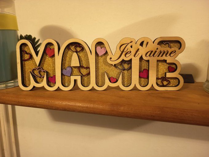 Mot mamie multi épaisseurs 