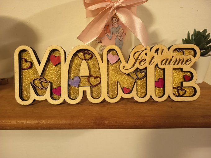 Mot mamie multi épaisseurs 