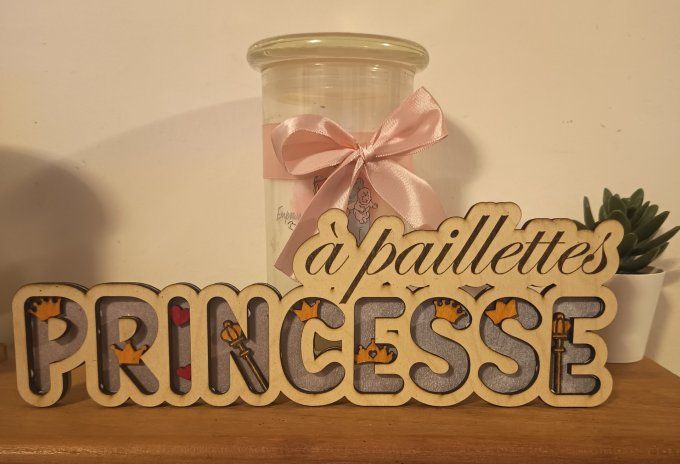 Princesse a paillettes 