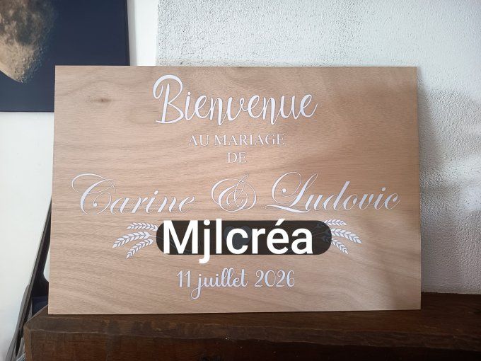 Panneau de bienvenue 