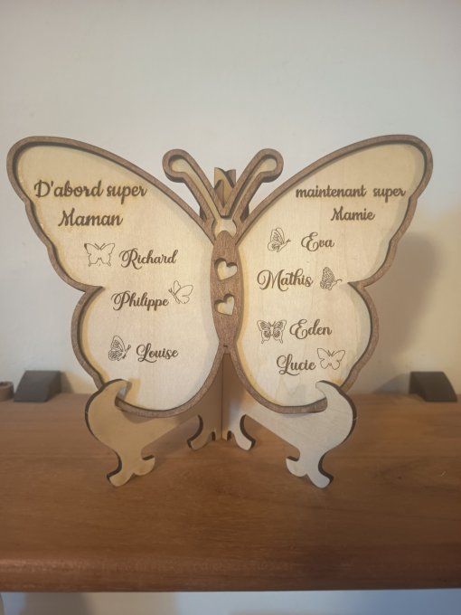 Papillon en bois