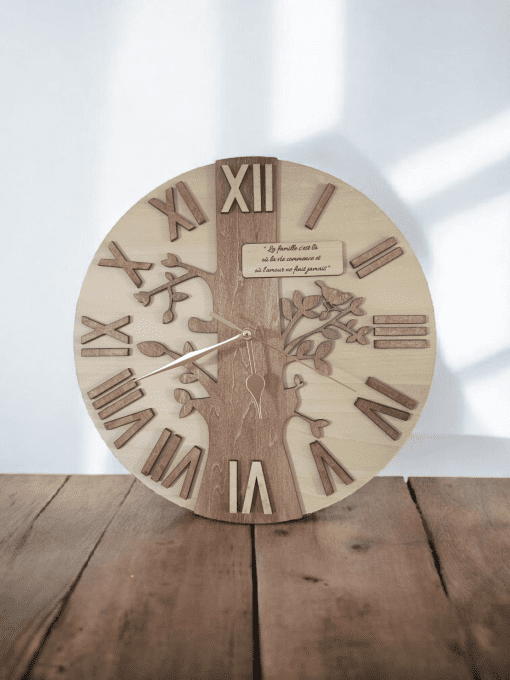 Horloge arbre