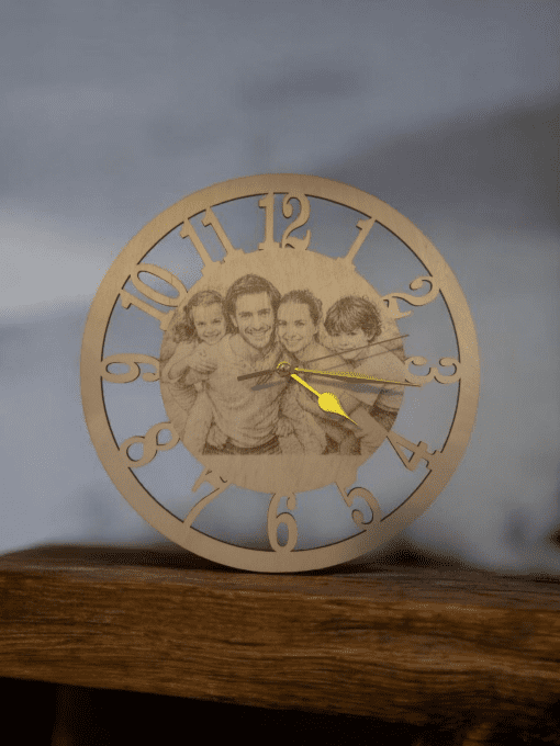Horloge avec photo