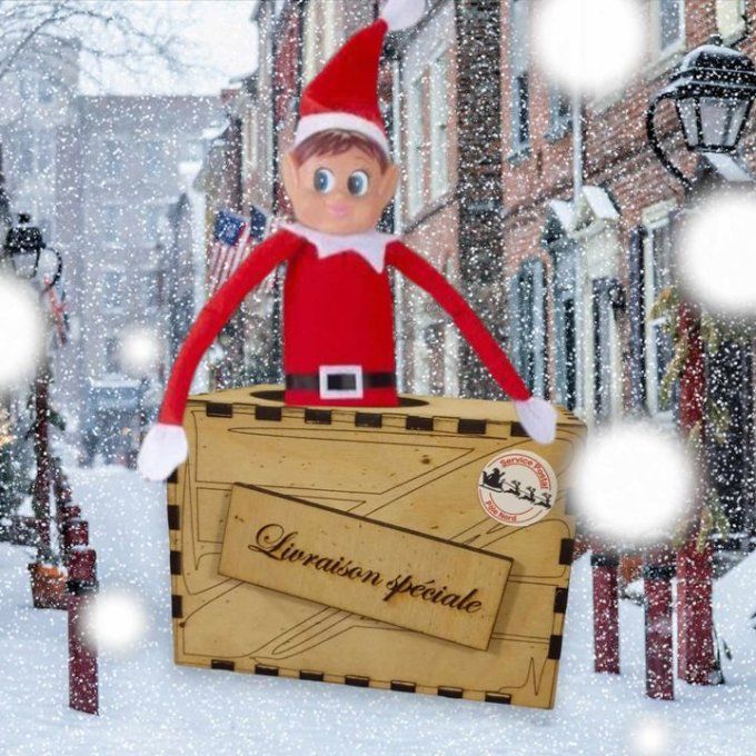 Boite d'arrivée du lutin