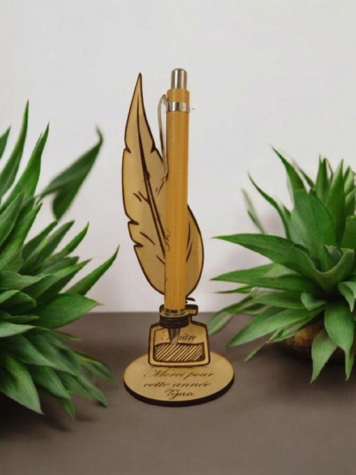 Plume et son stylo