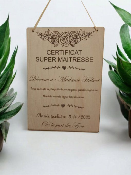Certificat Super....