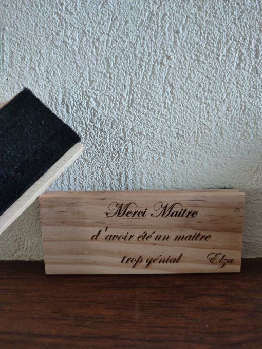Tampon effaceur pour tableau
