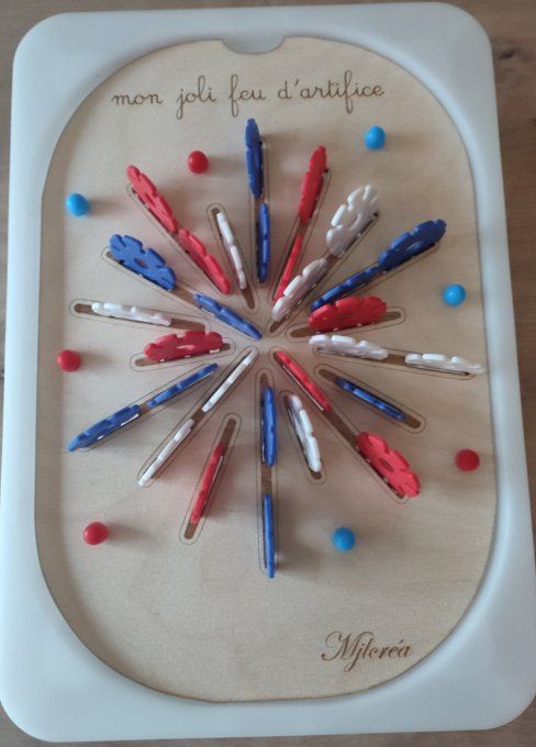 Insert trofast mon joli feu d'artifice 